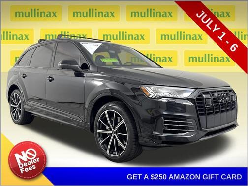 Mythos Black Metallic 2023 Audi Q7 55 Premium Plus