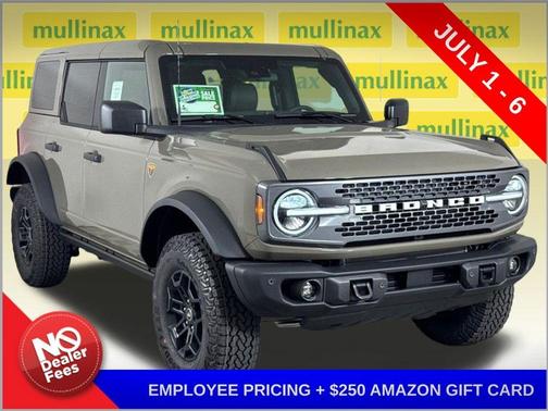 Gray 2026 Ford Bronco Badlands