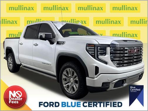 White Frost Tri-Coat 2022 GMC Sierra 1500 Denali