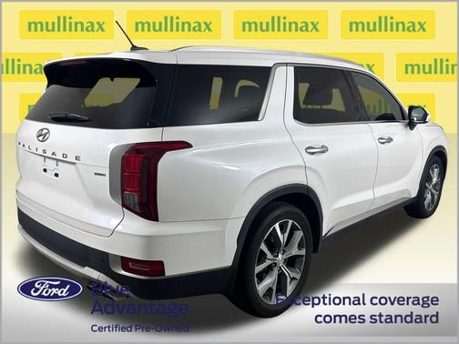 Hyper White 2020 Hyundai PALISADE SEL