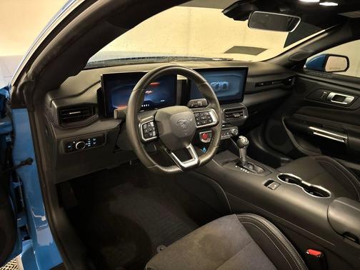 Grabber Blue 2024 Ford Mustang EcoBoost