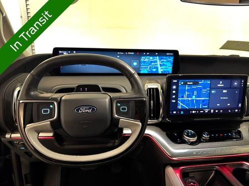 Agate Black Metallic 2025 Ford Expedition Max Platinum