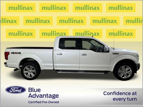 White Platinum Clearcoat Metallic 2019 Ford F-150 Lariat