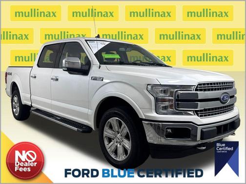 White Platinum Clearcoat Metallic 2019 Ford F-150 Lariat