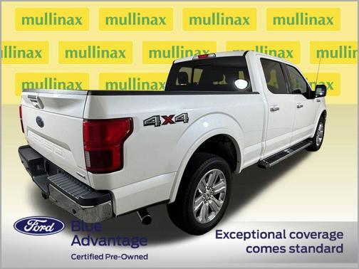 White Platinum Clearcoat Metallic 2019 Ford F-150 Lariat
