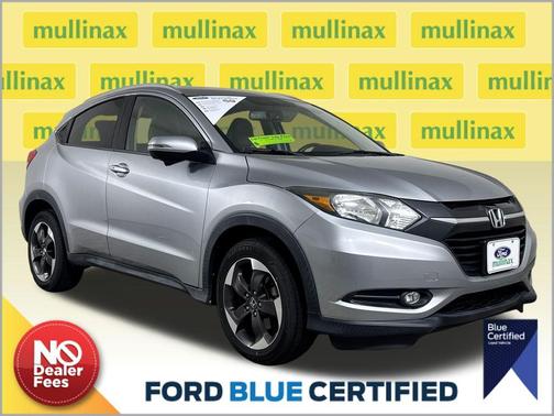Lunar Silver Metallic 2018 Honda HR-V EX-L w/Navigation