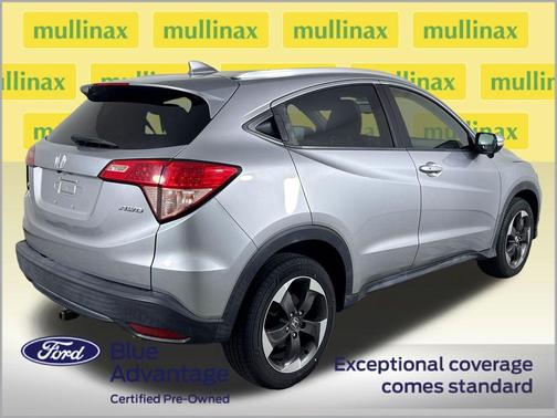 Lunar Silver Metallic 2018 Honda HR-V EX-L w/Navigation