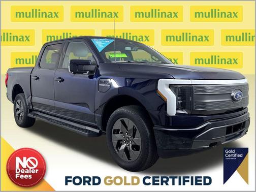 Blue Metallic 2023 Ford F-150 Lightning LARIAT