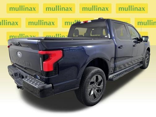 Antimatter Blue Metallic 2025 Ford F-150 Lightning Flash