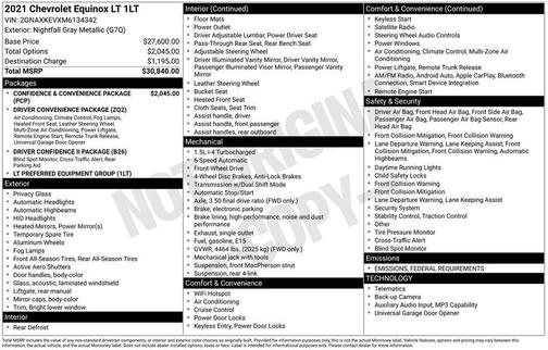 2021 Chevrolet Equinox 1LT
