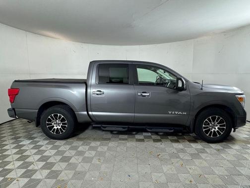 Gun Metallic 2021 Nissan Titan SV