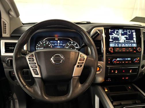 Gun Metallic 2021 Nissan Titan SV