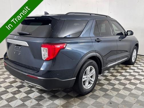 Stone Blue Metallic 2023 Ford Explorer XLT