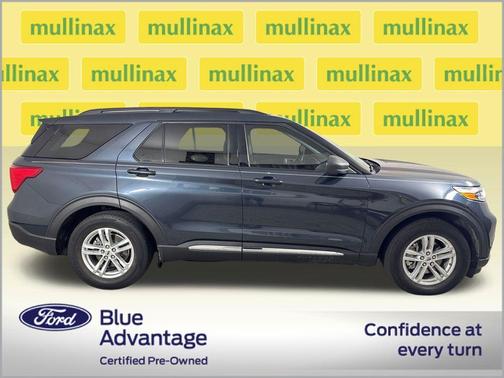 Stone Blue Metallic 2023 Ford Explorer XLT