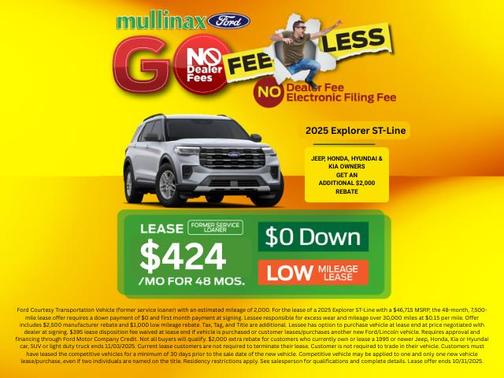 2025 Ford Explorer ST-Line
