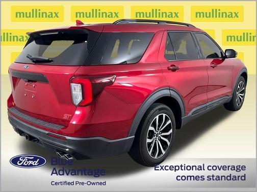 Rapid Red Metallic Tinted Clearcoat 2020 Ford Explorer ST
