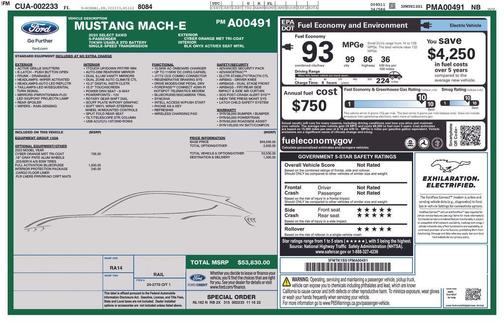 2023 Ford Mustang Mach-E Select