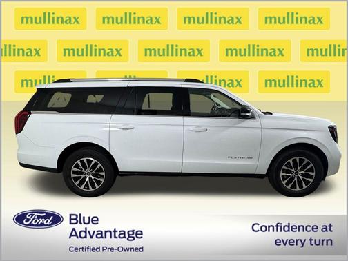 Oxford White 2025 Ford Expedition Max Platinum