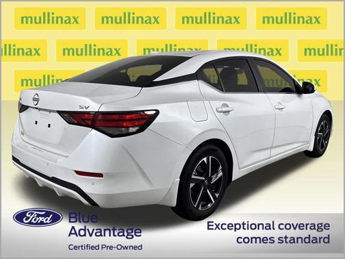 Aspen White 2024 Nissan Sentra SV