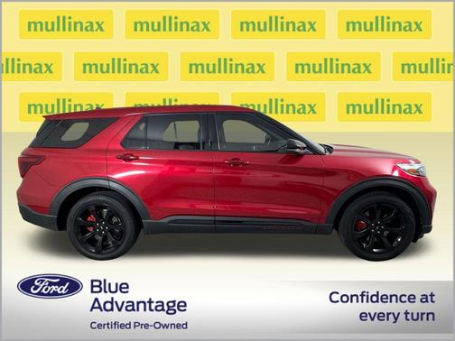 Rapid Red Metallic Tinted Clearcoat 2022 Ford Explorer ST