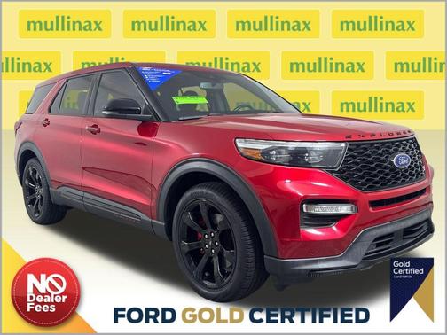 Rapid Red Metallic Tinted Clearcoat 2022 Ford Explorer ST