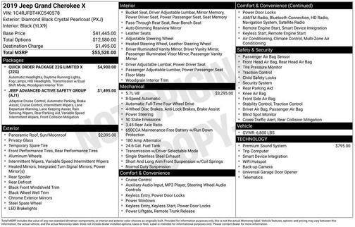 2019 Jeep Grand Cherokee Limited