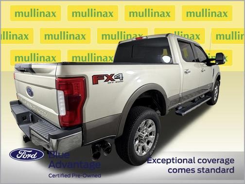 White Gold Metallic 2018 Ford F-250 Lariat