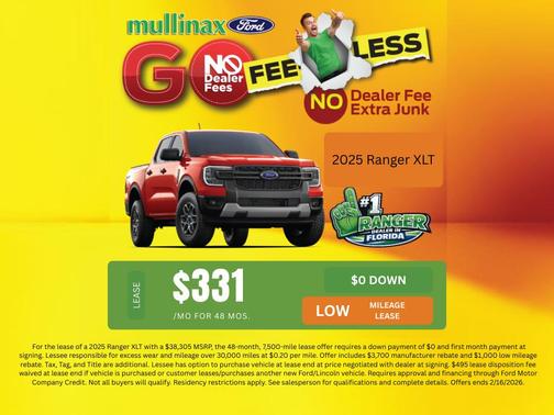 2025 Ford Ranger XLT