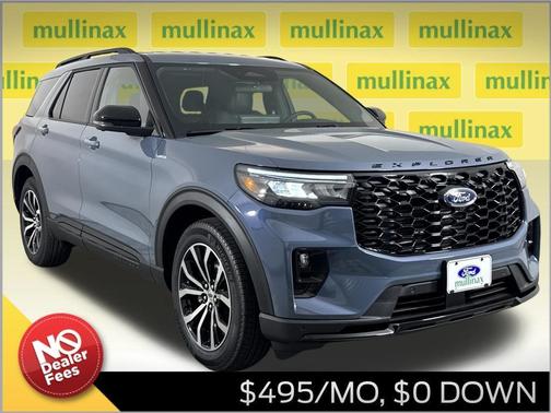 Vapor Blue Metallic 2026 Ford Explorer ST-Line