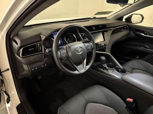 Super White 2020 Toyota Camry LE