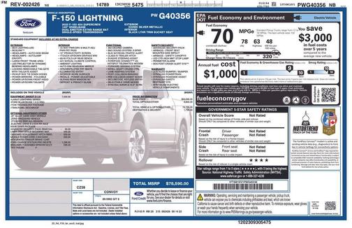 2023 Ford F-150 Lightning LARIAT
