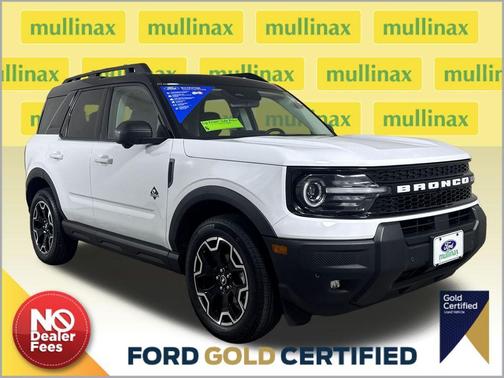 Oxford White 2025 Ford Bronco Sport Outer Banks
