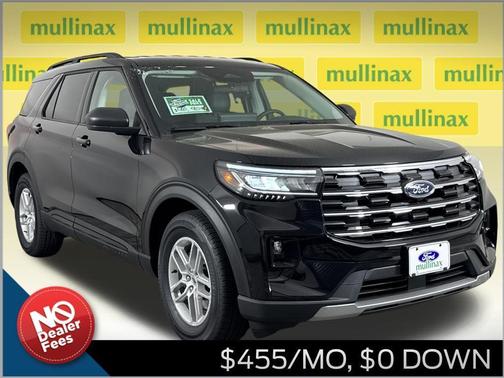 Agate Black Metallic 2026 Ford Explorer Active
