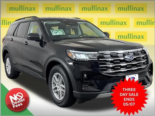Agate Black Metallic 2026 Ford Explorer Active