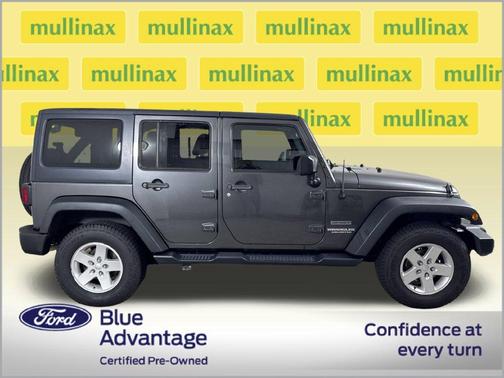 Granite Crystal Clearcoat Metallic 2017 Jeep Wrangler Unlimited Sport
