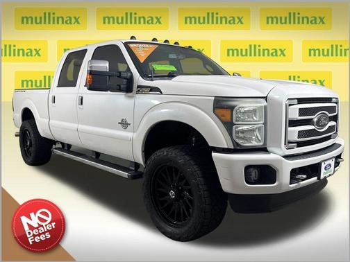 White Platinum Clearcoat Metallic 2015 Ford F-250 Platinum
