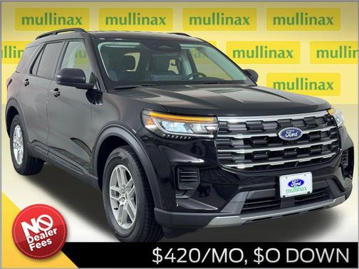 Agate Black Metallic 2026 Ford Explorer Active