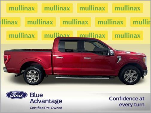 Rapid Red Metallic Tinted Clearcoat 2021 Ford F-150 XLT