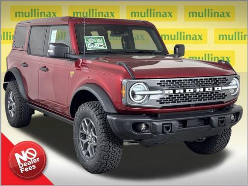 Ruby Red Metallic Tinted Clearcoat 2025 Ford Bronco Badlands