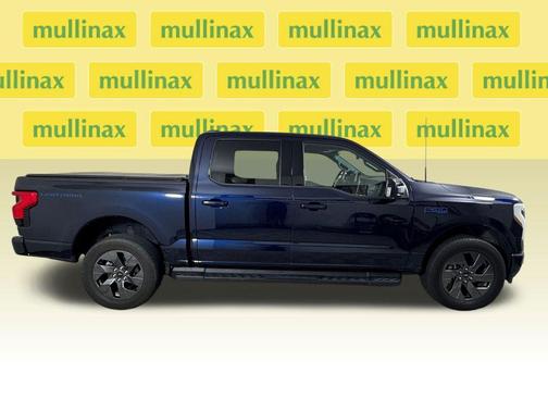 Antimatter Blue Metallic 2025 Ford F-150 Lightning LARIAT