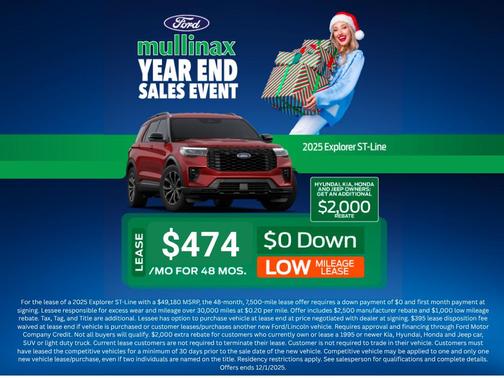 2025 Ford Explorer ST-Line