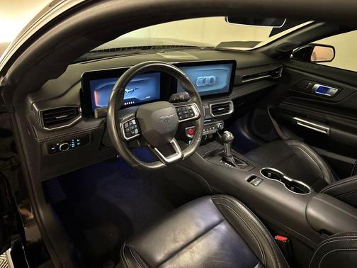 Shadow Black 2024 Ford Mustang EcoBoost Premium