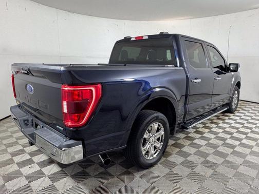 Blue Metallic 2021 Ford F-150 XLT