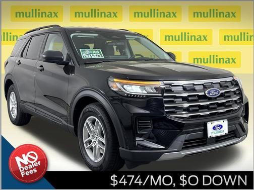 Agate Black Metallic 2026 Ford Explorer Active