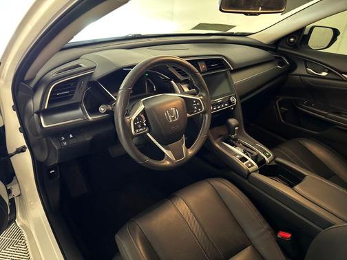 White Orchid Pearl 2018 Honda Civic Touring