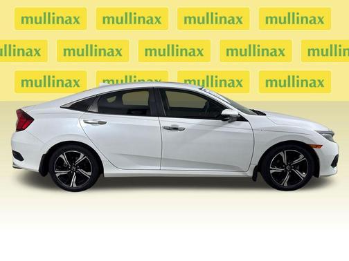 White Orchid Pearl 2018 Honda Civic Touring