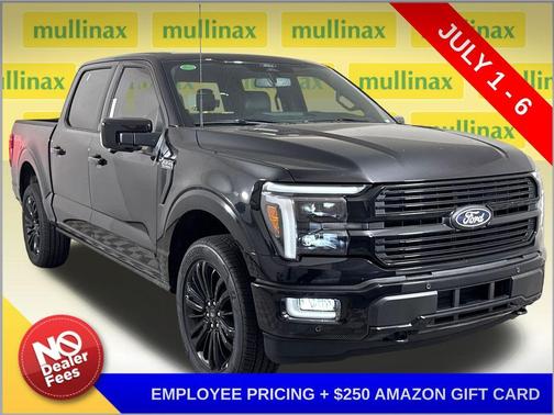 Agate Black Metallic 2026 Ford F-150 Platinum