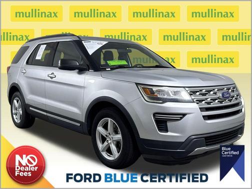 Ingot Silver Metallic 2018 Ford Explorer XLT
