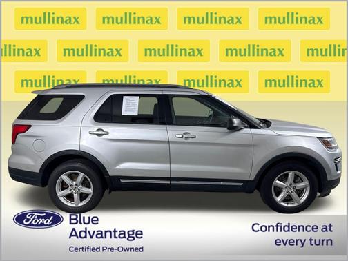 Ingot Silver Metallic 2018 Ford Explorer XLT