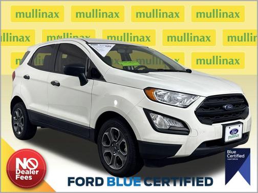 Diamond White 2020 Ford EcoSport S